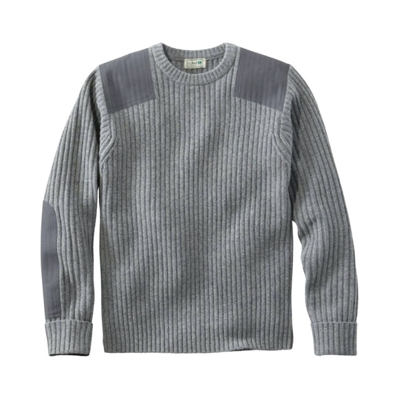 L.L. Bean Other - L.L. Bean Men’s Commando Crewneck Sweater. Gray. Large. NEW